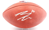 Bo Nix Autographed Wilson "The Duke" NFL Game Ball Beckett COA