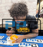 Arizona State Jordyn Tyson Authentic Signed Gold Speed Mini Helmet BAS Witnessed