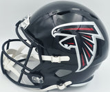 MICHAEL PENIX JR. AUTOGRAPHED FALCONS BLACK FULL SIZE HELMET BECKETT 242569
