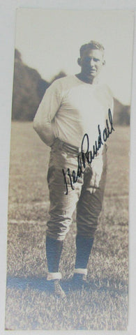 Roy E. Randall Brown Bears BB/BKB/FB Coach Signed 2x5 Photo d.1974 149653