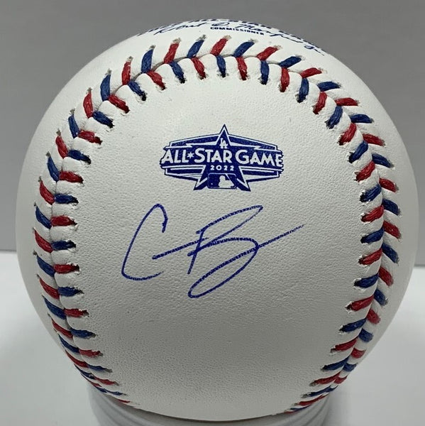 Brewers CY Young CORBIN BURNES Signed 2022 ALL STAR LOGO Baseball AUTO - JSA