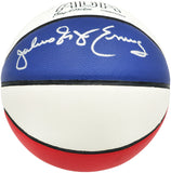 JULIUS "DR. J" ERVING AUTOGRAPHED ABA BASKETBALL 76ERS BECKETT WITNESS 232612