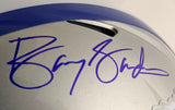 Barry Sanders Autographed Detroit Lions Full-Size Pro Helmet -- BAS COA