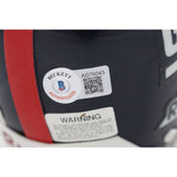 Phil Simms Signed New York Giants VSR4 Replica Mini Helmet Beckett 44239