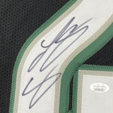 Autographed/Signed LESEAN MCCOY Philadelphia Black Football Jersey JSA COA Auto
