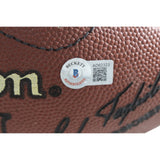 Bowlen Namath Elway Reeves +39 Signed Denver Broncos Football Beckett 55436