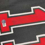 Autographed/Signed DeMar DeRozan Chicago Black Basketball Jersey Beckett BAS COA