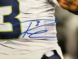 RUSSELL WILSON AUTOGRAPHED FRAMED 16X20 PHOTO SEAHAWKS SUPER BOWL RW 200376