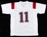 Julian Edelman Signed New England Patriots Jersey Beckett /3xSuper Bowl Champion
