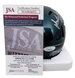 Jordan Mailata Autographed Mini Speed Football Helmet Eagles JSA 183544