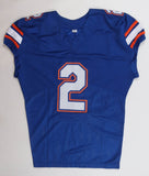 D. J. Lagway Signed Florida Jersey (Beckett) Gators Starting Quarterback 24 & 25