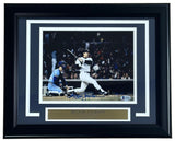 Reggie Jackson Signed Framed 8x10 New York Yankees 1981 ALDS Photo BAS
