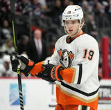 Troy Terry Signed Ducks Jersey (JSA COA) Anaheim #1 Scorer 2021-22 /37 Goals