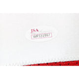 John Brodie Autographed/Signed Pro Style Size XL Red Jersey JSA 57028