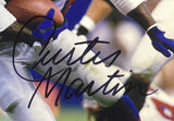 Curtis Martin Signed 11x14 New England Patriots Photo BAS