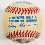 Whitey Ford Signed Official AL Baseball (Beckett) New York Yankees 1950-1967