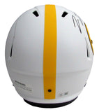 Pat Freiermuth Signed Steelers Lunar Full Size Replica Helmet Beckett 167523