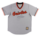 Boog Powell Signed Orioles Cooperstown Grey Jersey with "1970 AL MVP" Insc