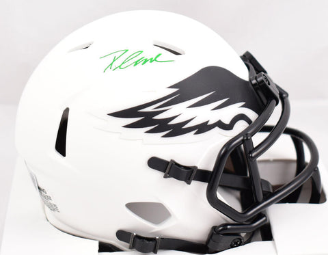 D'Andre Swift Signed Philadelphia Eagles Lunar Speed Mini Helmet-Beckett W Holo