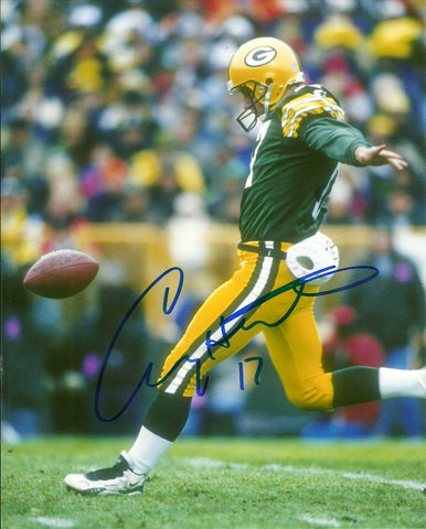 Packers Punter CRAIG HENTRICH Signed 8x10 Photo #2 AUTO ~ Super Bowl XXXI Champ