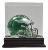 Jalen Carter Signed Eagles Kelly Green Mini Helmet BAS w/ Super Bowl 59 LIX Case