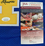 Freddie Lewis Signed Indiana Pacers Jersey (JSA COA) 3xABA Champion Point Guard