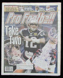 February 24, 2004 Pro Football Weekly Newspaper Tom Brady on Cover 198236