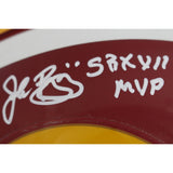 Rypien Riggins Williams Signed Washington Redskins TB 82 Pro Helmet SB BAS 49321