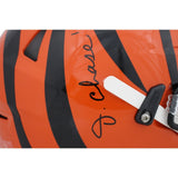 JaMarr Chase Autographed Cincinnati Bengals SpeedFlex Helmet Beckett 48967