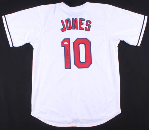 Nolan Jones Signed Indians Jersey (JSA COA) Cleveland's #1 Minor League Prospect