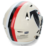 Roddy White Autographed"FALCONS ROH '19" Falcons Retro Speedflex Helmet Radtke
