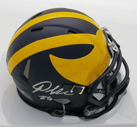 Denard Robinson Signed Michigan Wolverines Speed Mini-Helmet (PIA QR) Jags R.B.