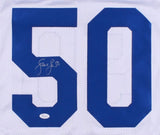 Sean Lee Signed Dallas Cowboys Jersey (JSA COA) 2xPro Bowl Linebacker 2015, 2016