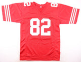 Mario Manningham Signed San Francisco 49ers Jersey (Beckett) Ex Michigan WR