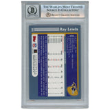 Ray Lewis Autographed/Signed 2003 Topps #265 Trading Card Beckett 52928