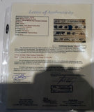 Colorado Avalanche 1995-96 Signed Hockey Stick (JSA LOA)