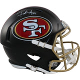 Frank Gore Autographed San Francisco 49ers F/S Rivalries Helmet Beckett W 55057