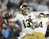 Riley Leonard Signed Notre Dame Fighting Irish Jersey (PSA) 2025 CFP Champ Game