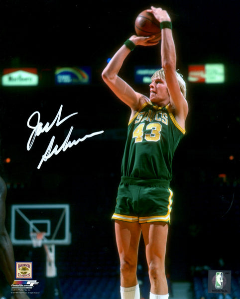 Supersonics JACK SIKMA Signed 16x20 Photo #1 AUTO - Hall of Fame - 7 x All Star