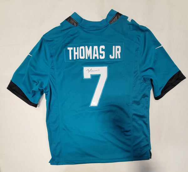 BRIAN THOMAS JR SIGNED JACKSONVILLE JAGUARS NIKE SCREENPRINT XL JERSEY FANATICS