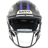 Ray Lewis Autographed Baltimore Ravens SpeedFlex Helmet Beckett Witness 50768