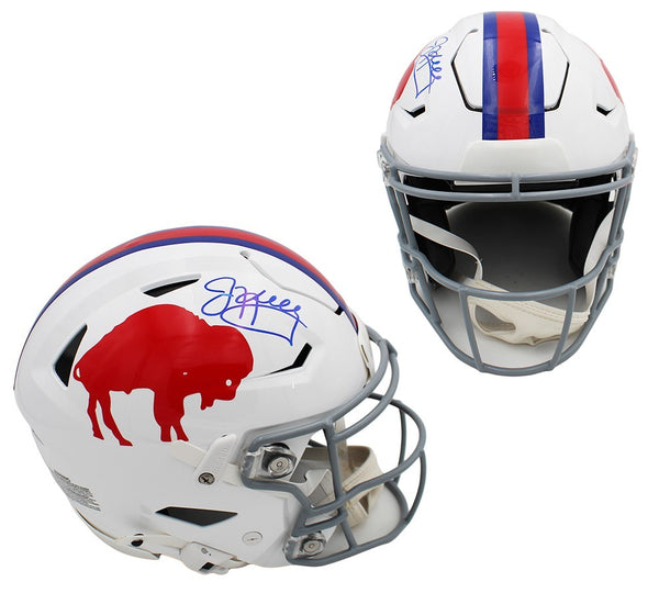 Jim Kelly Signed Buffalo Bills Speed Flex Authentic Throwback 1965-73 NFL Helmet
