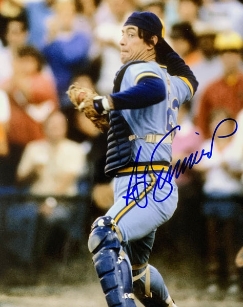 Brewers Hall of Famer TED SIMMONS Signed 8x10 Photo #7 AUTO - "Simba"