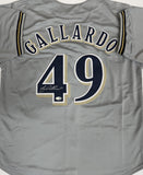 YOVANI GALLARDO Signed Custom Replica Gray Jersey AUTO - JSA