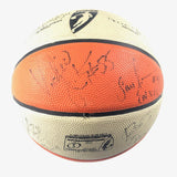 2008 San Antonio Silver Stars Team Signed Basketball PSA/DNA Autographed Ball LO