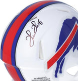 Thurman Thomas Buffalo Bills Autographed Riddell Speed Mini Helmet