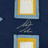 Autographed/Signed Antonio Gates Los Angeles LA White Jersey Beckett COA