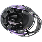 Ray Lewis Autographed Baltimore Ravens Rave Authentic Helmet Beckett 49545