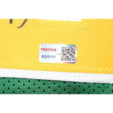 Gary Payton Autographed/Signed Pro Style Green Jersey HOF TRI 43517