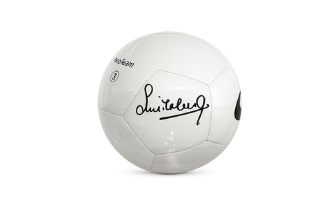 Steve McManaman Signed Nike Soccer Ball with Beckett COA